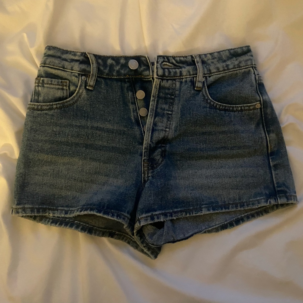 PacSun High rise festival Jean shorts